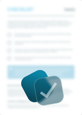 Document checklist icon
